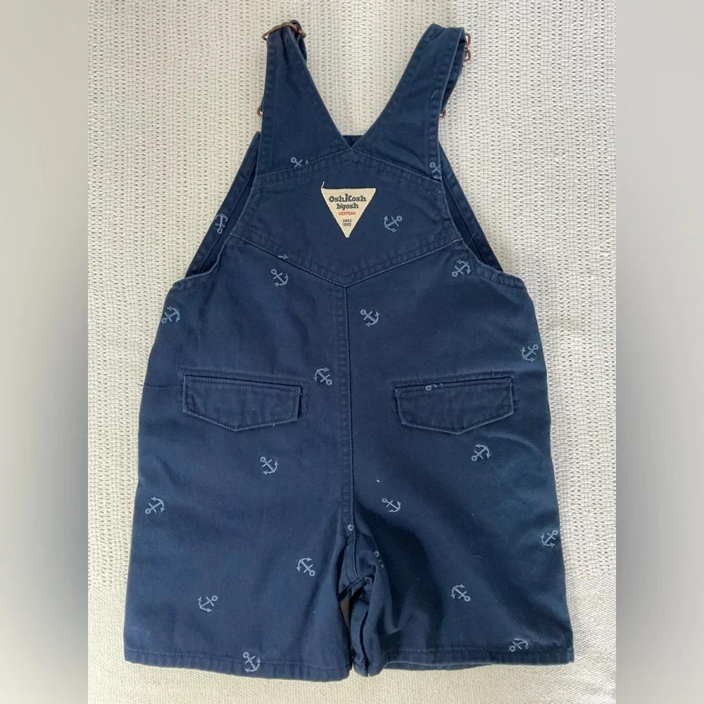 OshKosh B'gosh Blue Overalls with Adjustable Straps